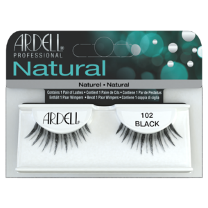 Ardell Natural 102 black - con Adhesivo